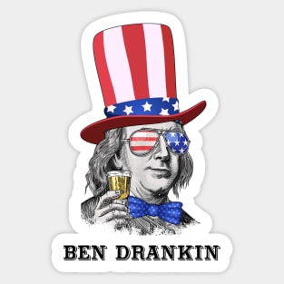 Ben Drankin Sticker